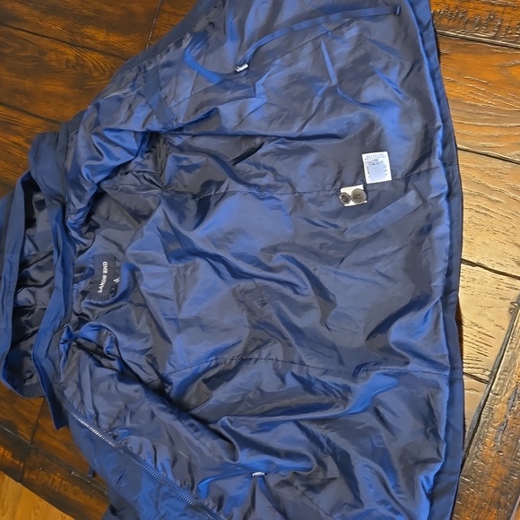 Lands End Navy Blue Light Full Zip Jacket, Women's Small, Great Condition - Picture 3 of 8